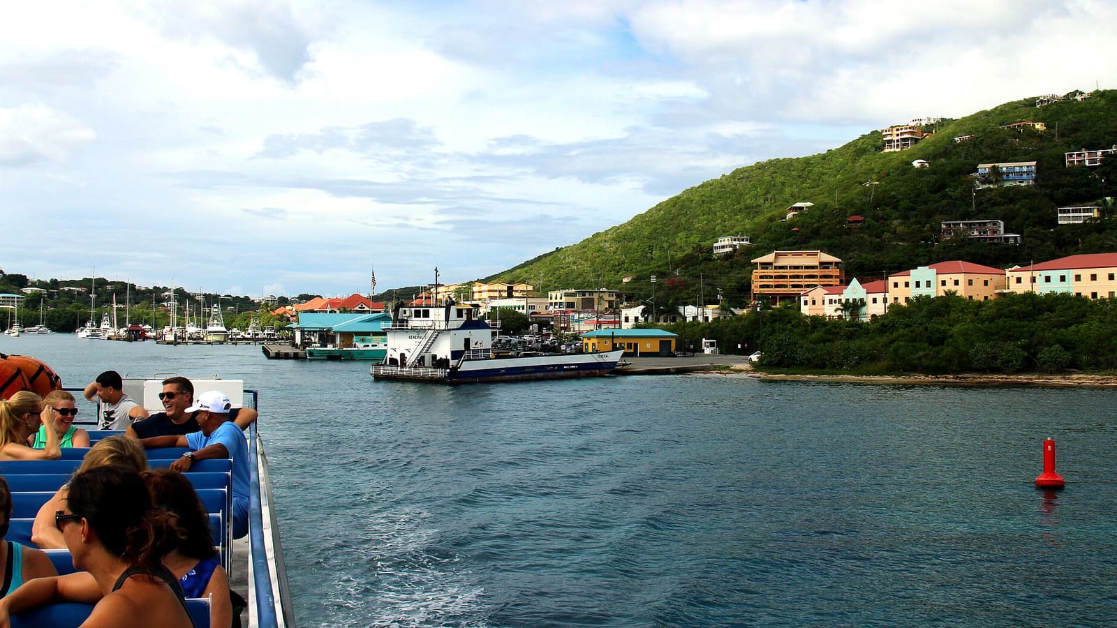 Red Hook, St. Thomas, seen from the ferry